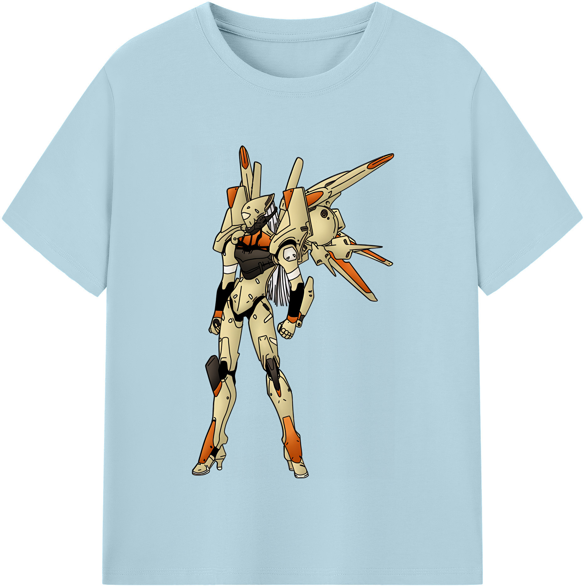 （画像用） EVA 新世紀エヴァンゲリオン 綿100％半袖Tシャツ（フロントプリント）